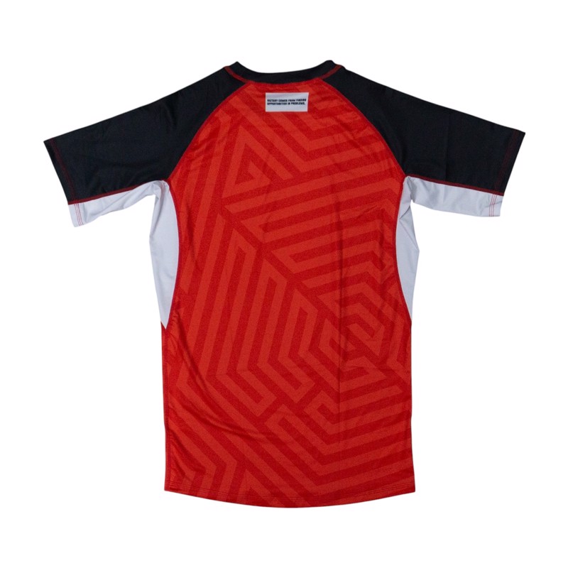 CHOSEN Monogram Rashguard - red